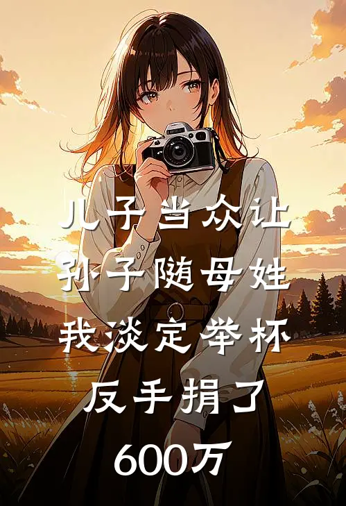 儿子当众让孙子随母姓，我淡定举杯，反手捐了600万
