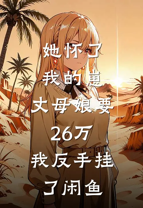 她怀了我的崽，丈母娘要26万，我反手挂了闲鱼