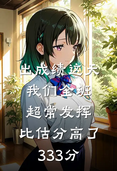 出成绩这天我们全班超常发挥，比估分高了333分