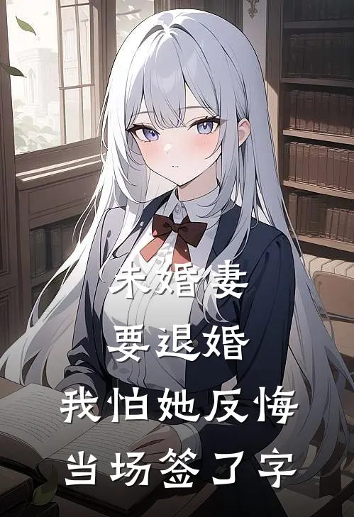 未婚妻要退婚，我怕她反悔当场签了字