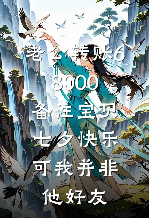 老公转账68000备注宝贝七夕快乐，可我并非他好友