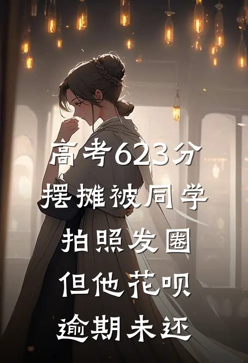 高考623分，摆摊被同学拍照发圈，但他花呗逾期未还