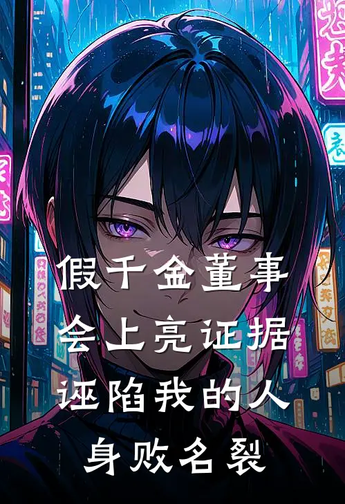 假千金董事会上亮证据，诬陷我的人身败名裂