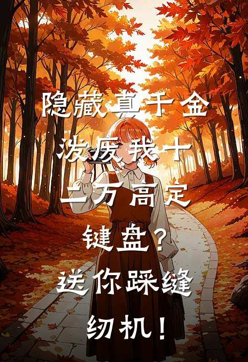 隐藏真千金：泼废我十二万高定键盘？送你踩缝纫机！
