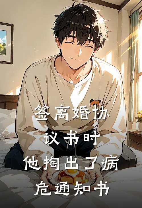 签离婚协议书时，他掏出了病危通知书