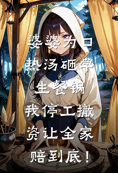 婆婆为口热汤砸学生餐锅，我停工撤资让全家赔到底！