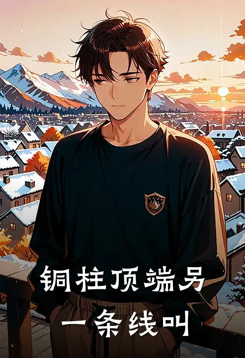 铜柱顶端另一条线叫