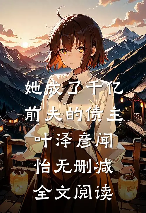 她成了千亿前夫的债主叶泽彦闻怡无删减全文阅读