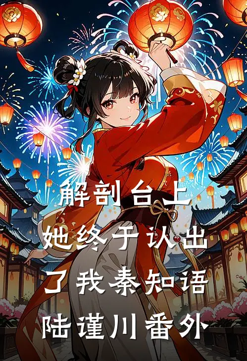 解剖台上，她终于认出了我秦知语陆谨川番外