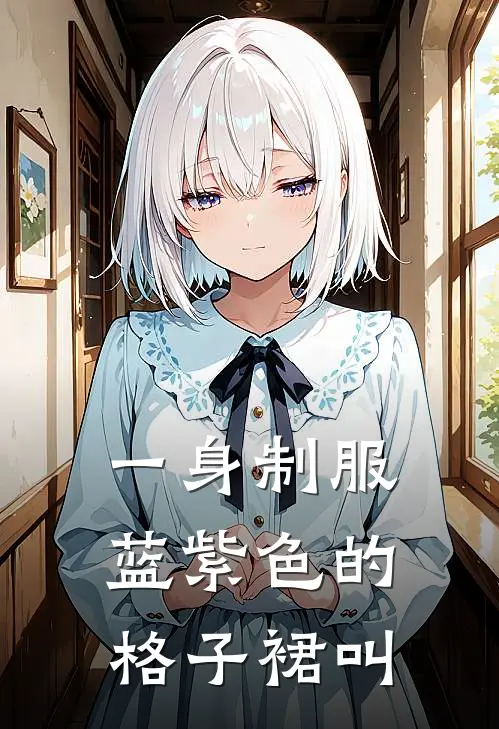 一身制服蓝紫色的格子裙叫