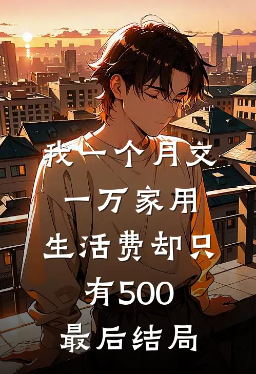 我一个月交一万家用，生活费却只有500最后结局