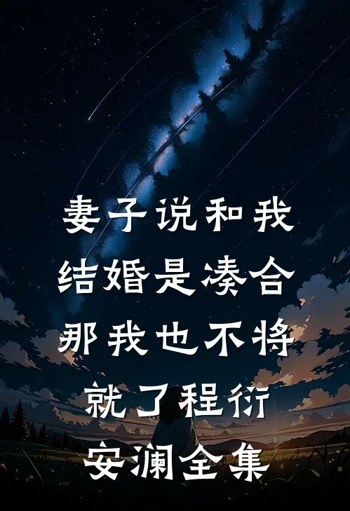 妻子说和我结婚是凑合，那我也不将就了程衍安澜全集