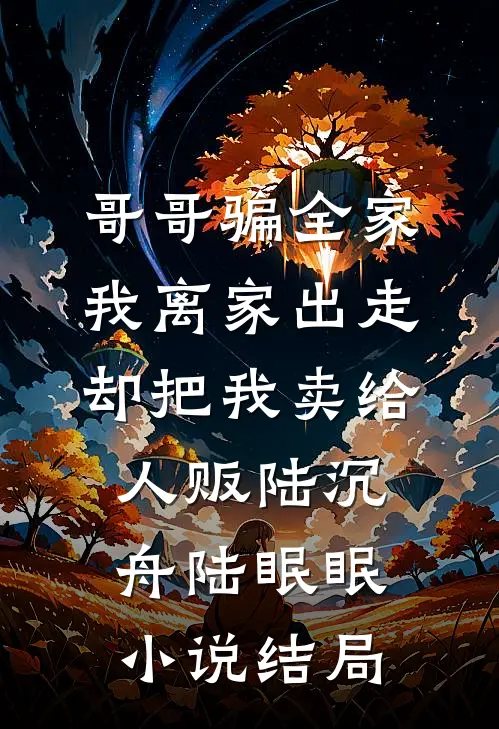 哥哥骗全家我离家出走，却把我卖给人贩陆沉舟陆眠眠小说结局