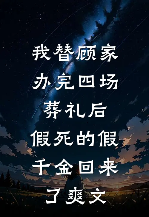 我替顾家办完四场葬礼后，假死的假千金回来了爽文
