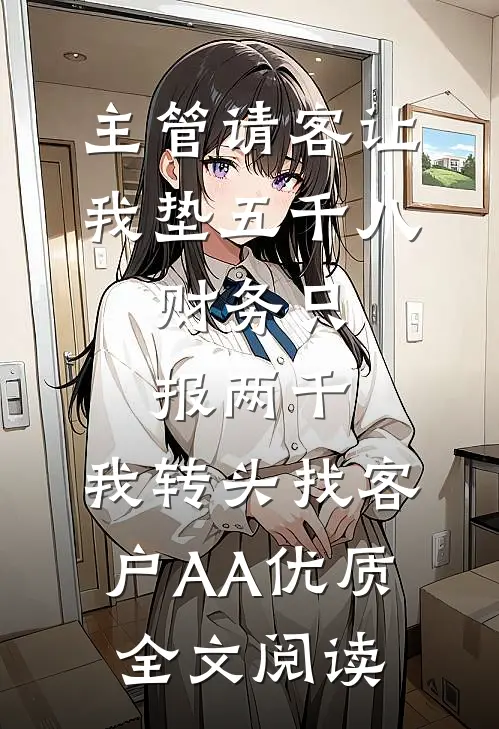 主管请客让我垫五千八，财务只报两千，我转头找客户AA优质全文阅读