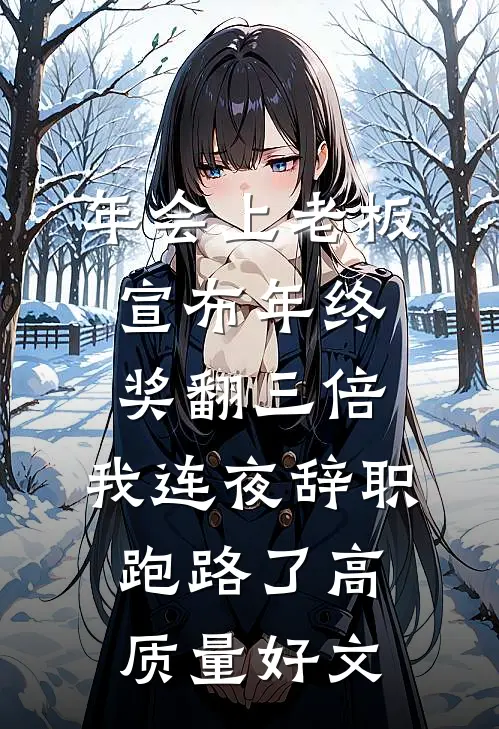 年会上老板宣布年终奖翻三倍，我连夜辞职跑路了高质量好文