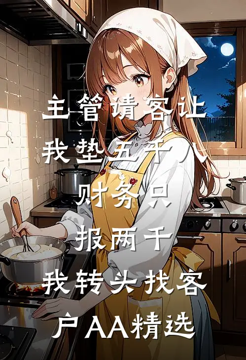 主管请客让我垫五千八，财务只报两千，我转头找客户AA精选