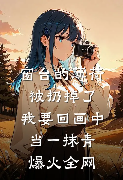 窗台的薄荷被扔掉了，我要回画中当一抹青爆火全网