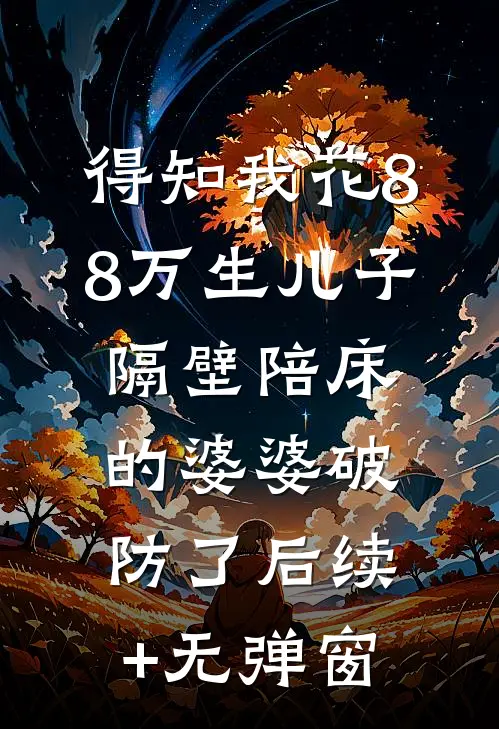 得知我花88万生儿子，隔壁陪床的婆婆破防了后续+无弹窗