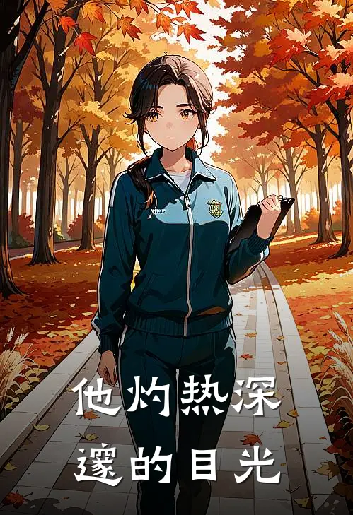 他灼热深邃的目光