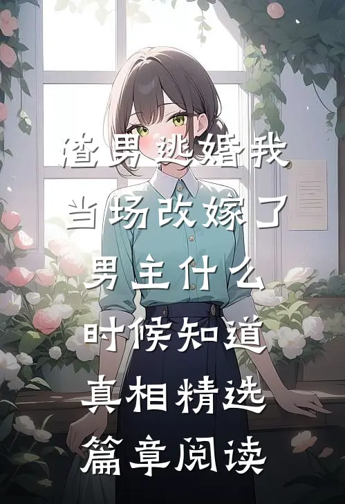 渣男逃婚我当场改嫁了男主什么时候知道真相精选篇章阅读