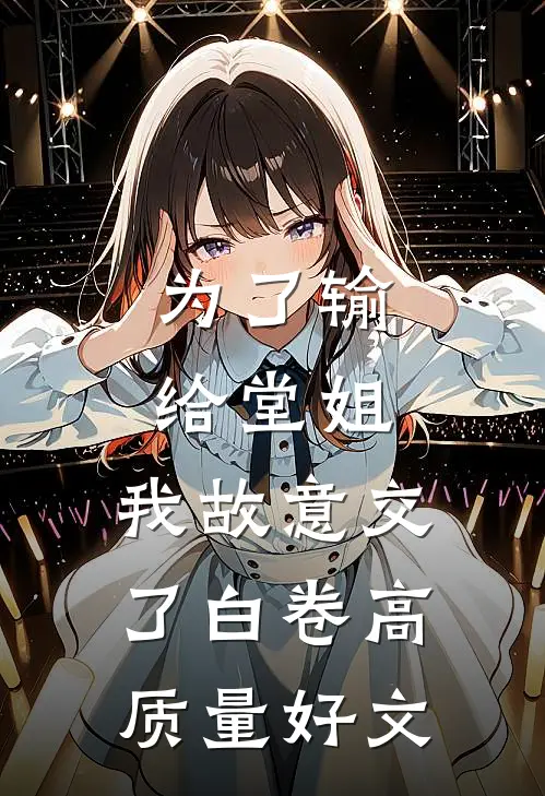 为了输给堂姐，我故意交了白卷高质量好文
