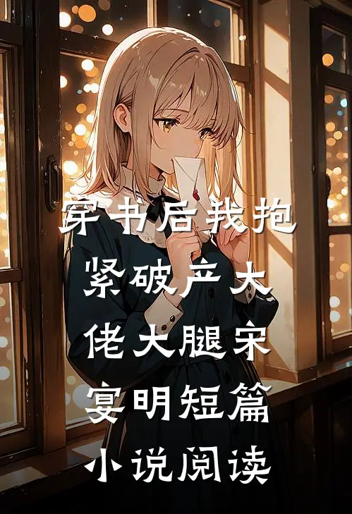 穿书后我抱紧破产大佬大腿宋宴明短篇小说阅读
