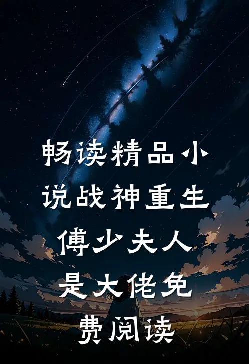 畅读精品小说战神重生:傅少夫人是大佬免费阅读