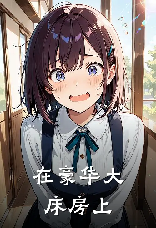 在豪华大床房上