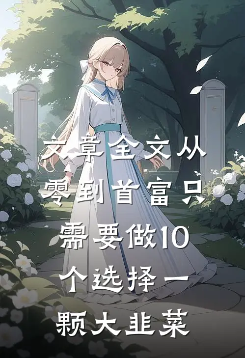 文章全文从零到首富只需要做10个选择一颗大韭菜