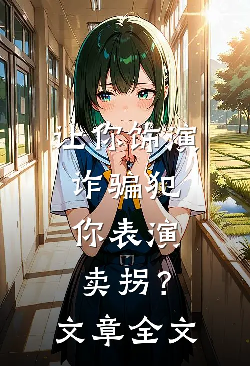 让你饰演诈骗犯，你表演卖拐？文章全文