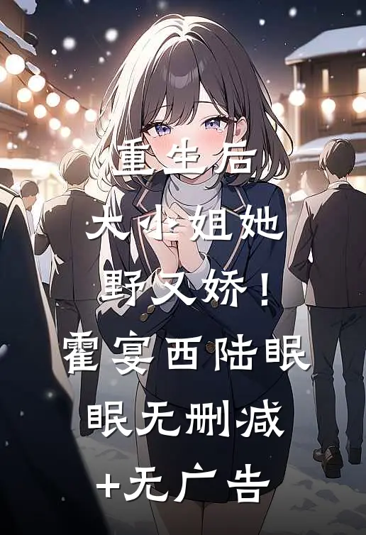 重生后，大小姐她野又娇！霍宴西陆眠眠无删减+无广告