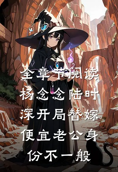 全章节阅读杨念念陆时深开局替嫁,便宜老公身份不一般