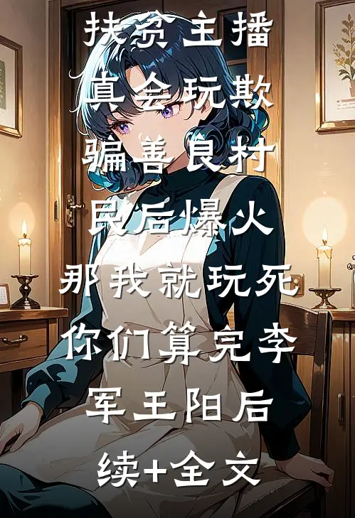 扶贫主播真会玩欺骗善良村民后爆火，那我就玩死你们算完李军王阳后续+全文
