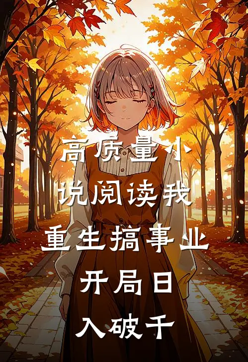 高质量小说阅读我，重生搞事业，开局日入破千