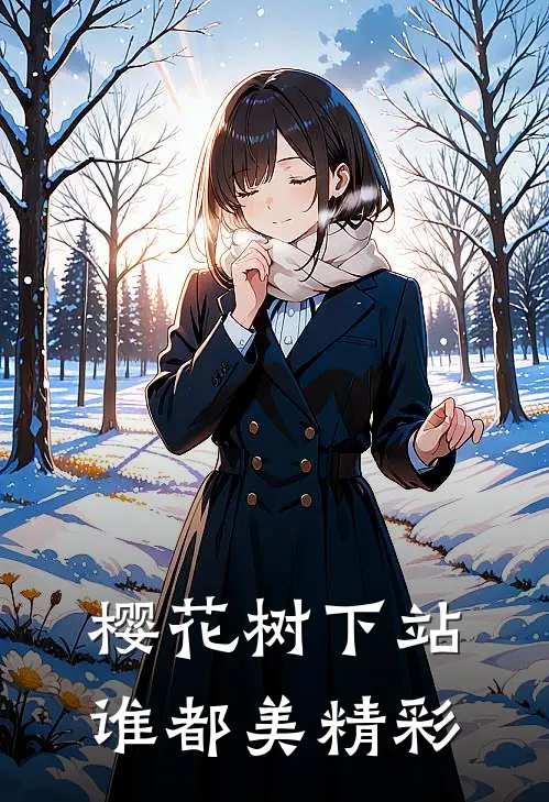 樱花树下站谁都美精彩
