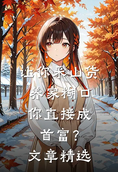 让你采山货养家糊口，你直接成首富？文章精选