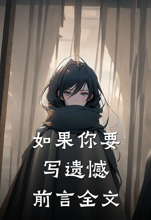 如果你要写遗憾：前言 全文