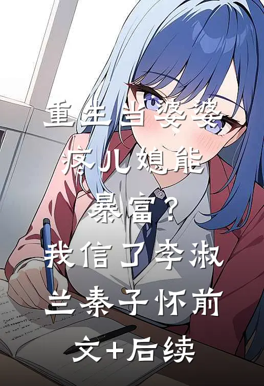 重生当婆婆：疼儿媳能暴富？我信了李淑兰秦子怀前文+后续