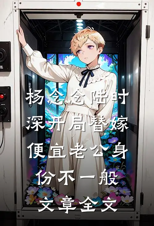 杨念念陆时深开局替嫁,便宜老公身份不一般文章全文
