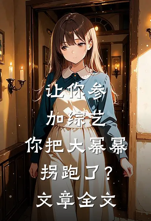 让你参加综艺，你把大幂幂拐跑了？文章全文