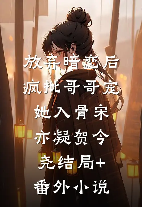 放弃暗恋后，疯批哥哥宠她入骨宋亦凝贺今尧结局+番外小说
