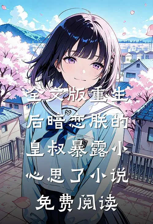 全文版重生后暗恋朕的皇叔暴露小心思了小说免费阅读