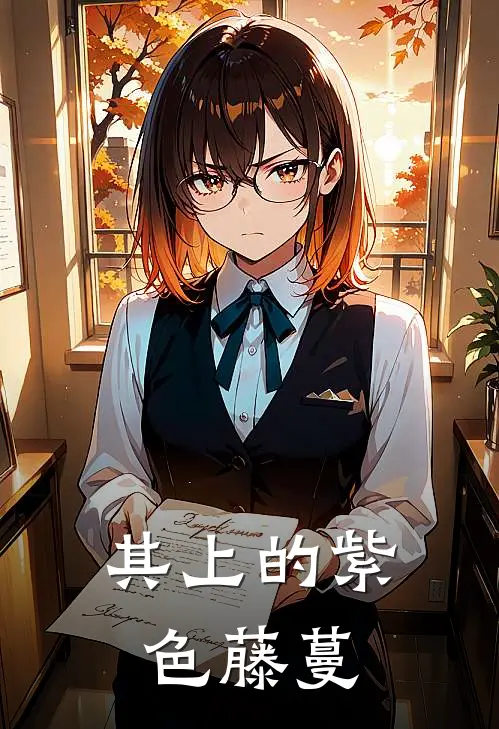 其上的紫色藤蔓