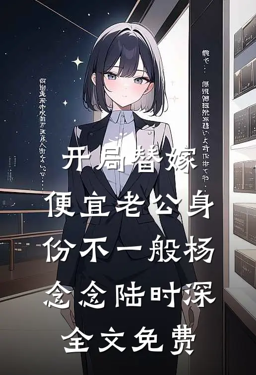 开局替嫁，便宜老公身份不一般杨念念陆时深全文免费