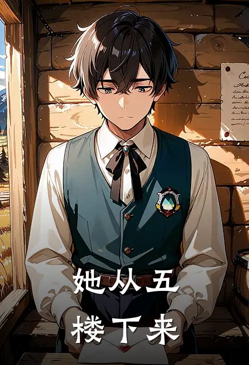 她从五楼下来