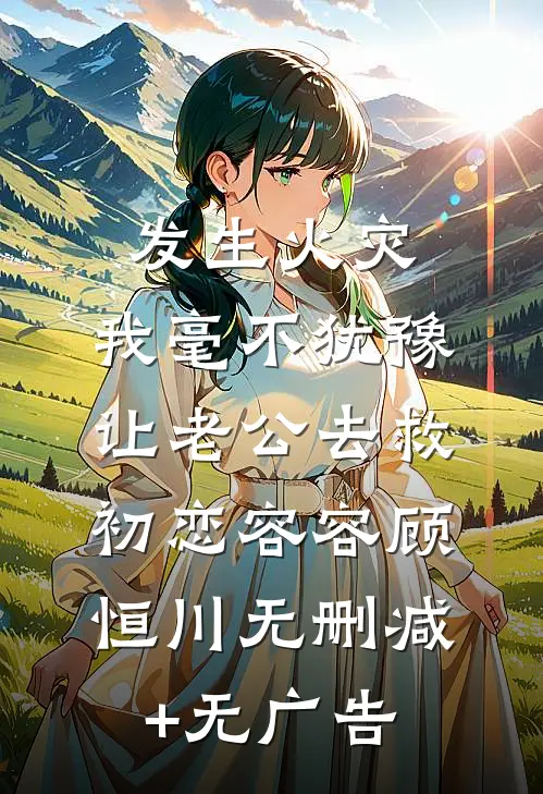 发生火灾，我毫不犹豫让老公去救初恋容容顾恒川无删减+无广告