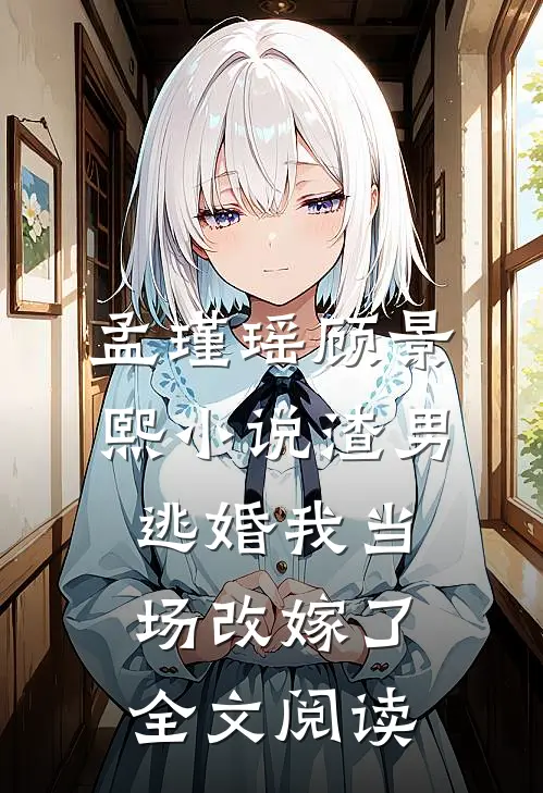孟瑾瑶顾景熙小说-渣男逃婚我当场改嫁了全文阅读