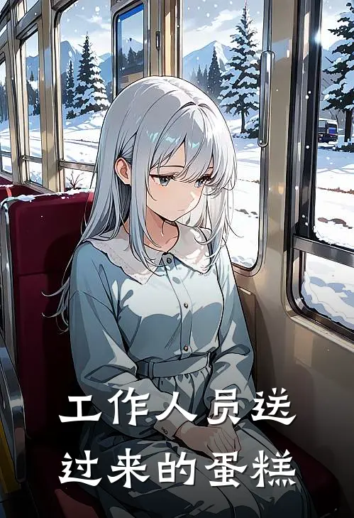 工作人员送过来的蛋糕