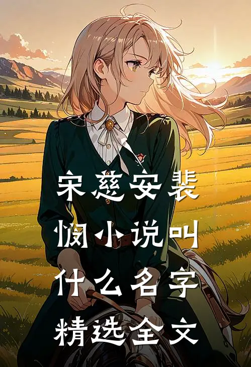 宋慈安裴悯小说叫什么名字精选全文